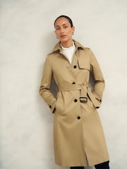Hobbs Brown Hallie Trench Jacket - Image 2 of 6