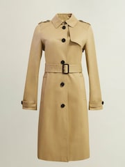 Hobbs Brown Hallie Trench Jacket - Image 6 of 6