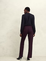 Hobbs Blue Alana Jersey Blouse - Image 2 of 4