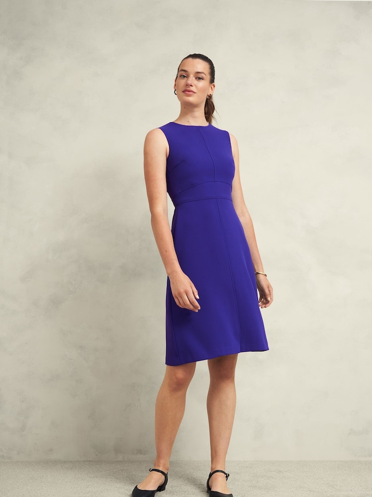 Hobbs Blue Ophelia Dress - Image 1 of 4