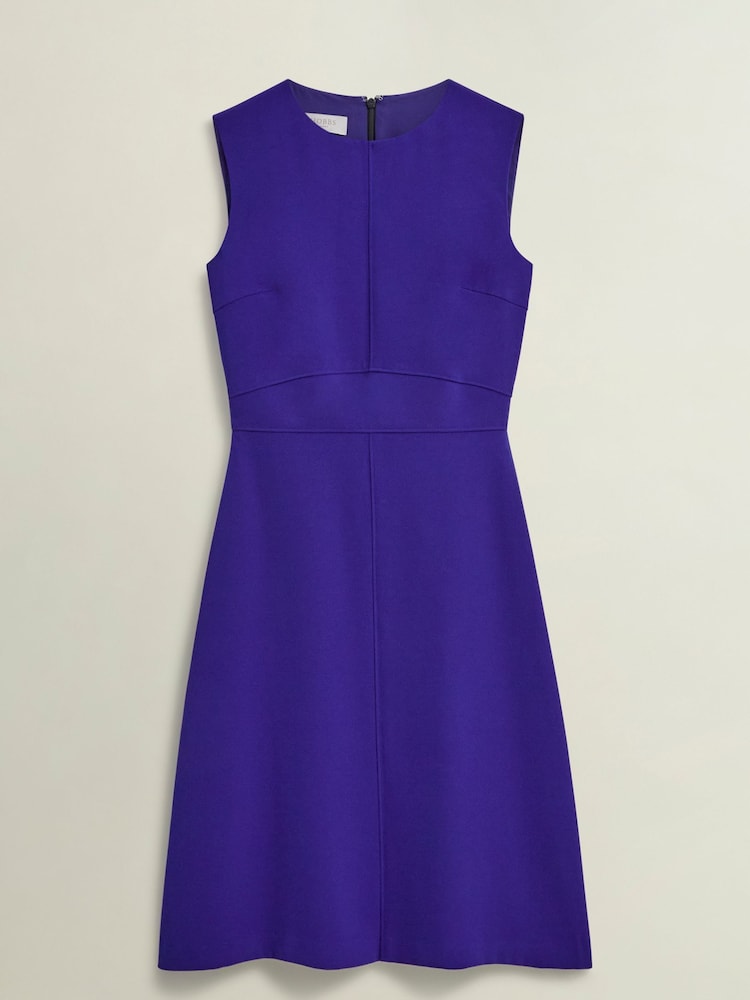 Hobbs Blue Ophelia Dress - Image 4 of 4