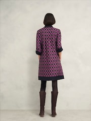 Hobbs Purple Aubrey Dress - Image 2 of 4