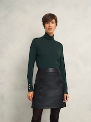 Hobbs Green Lara Roll Neck Jumper - Image 1 of 4