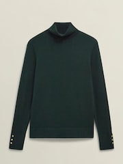 Hobbs Green Lara Roll Neck Jumper - Image 4 of 4