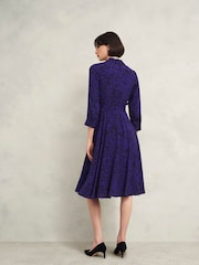 Hobbs Blue Lainey Dress - Image 2 of 4
