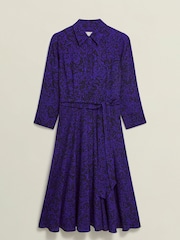 Hobbs Blue Lainey Dress - Image 4 of 4