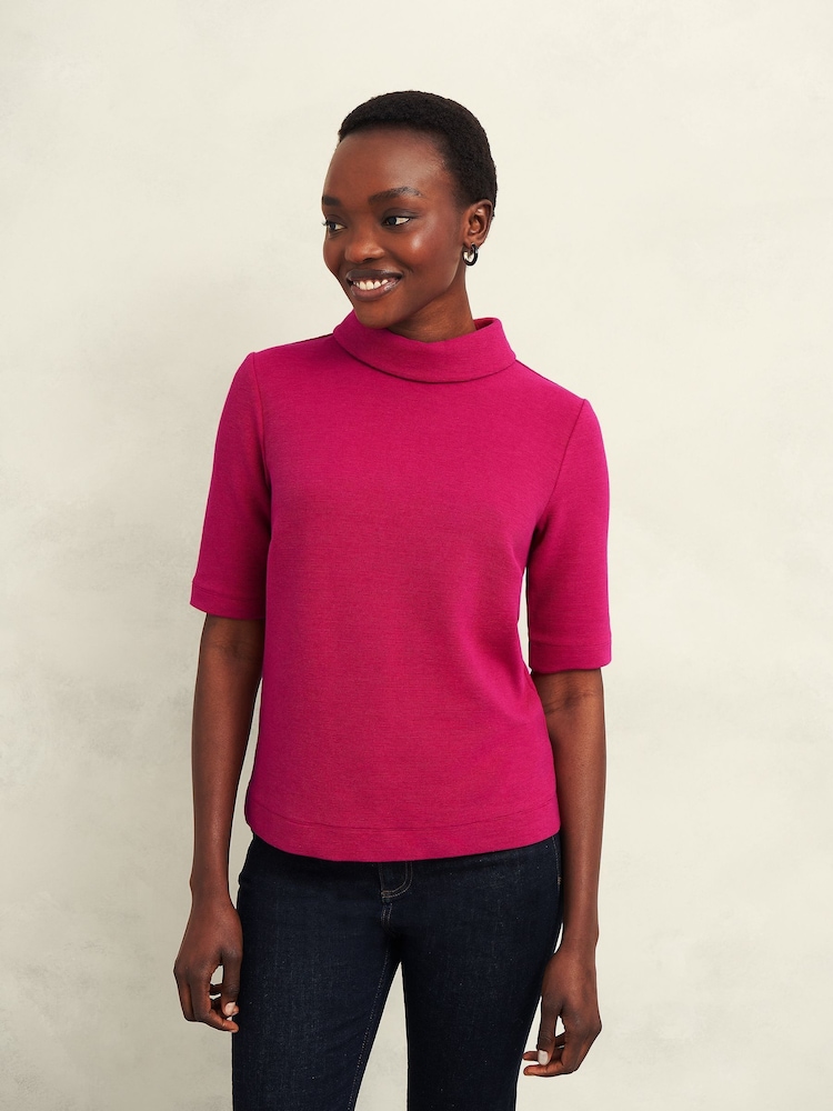 Hobbs Pink Tali Top - Image 1 of 4 Hobbs Pink Tali Top - Image 1 of 4