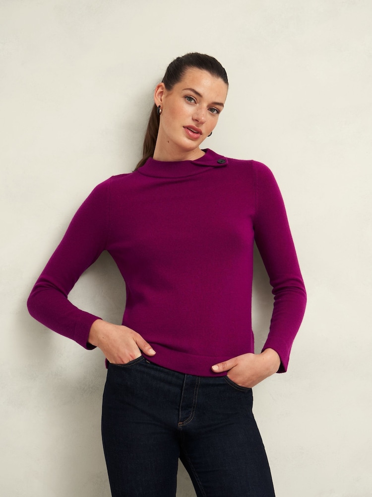Hobbs Purple Talia Jumper - Image 1 of 4