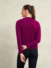 Hobbs Purple Talia Jumper - Image 2 of 4