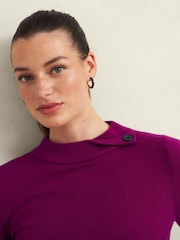 Hobbs Purple Talia Jumper - Image 3 of 4