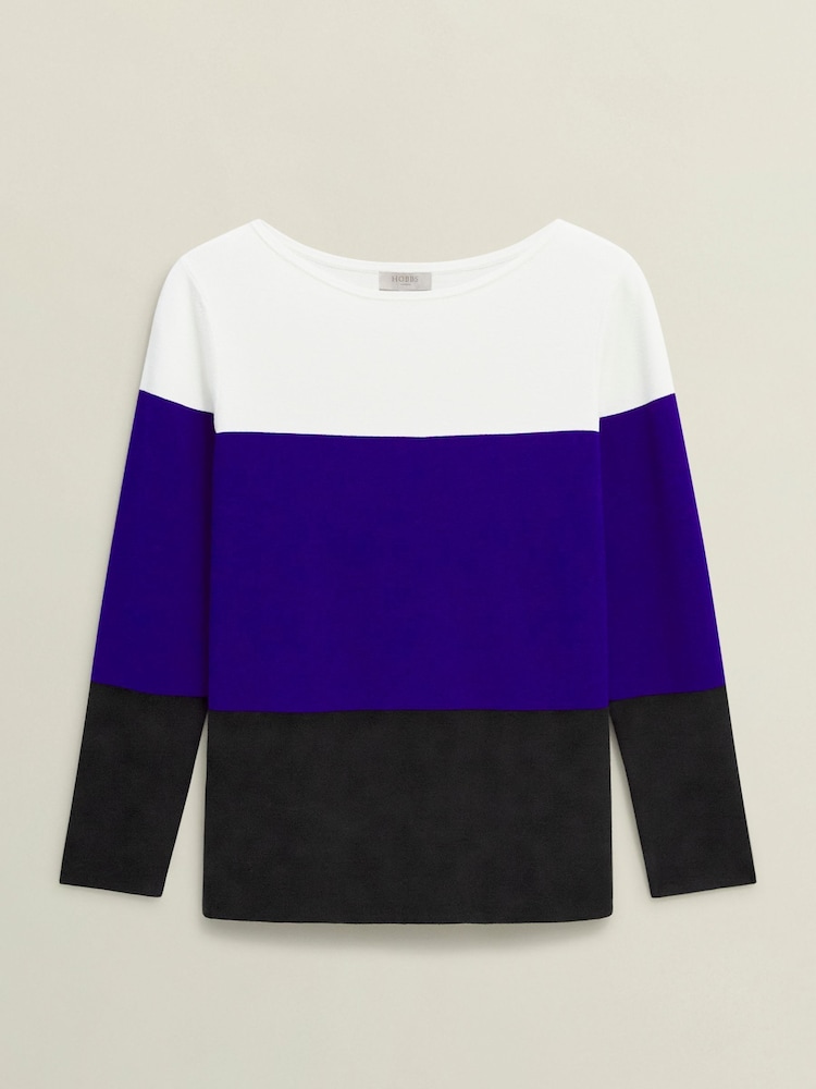 Hobbs Blue Alice Jumper - Image 4 of 4 Hobbs Blue Alice Jumper - Image 4 of 4