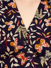 Hobbs Blue Zainah Dress - Image 3 of 4