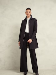 Hobbs Black Vivienne Trench Coat - Image 1 of 4