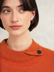 Hobbs Orange Talia Jumper - Image 3 of 4