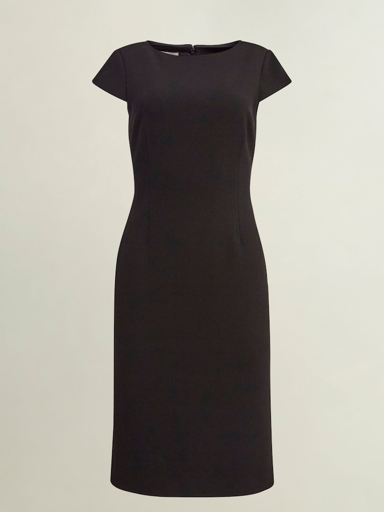 Hobbs Black Mia Dress - Image 4 of 4