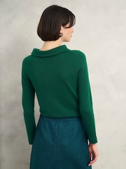 Hobbs Dark Green Audrey Jumper - Image 2 of 4