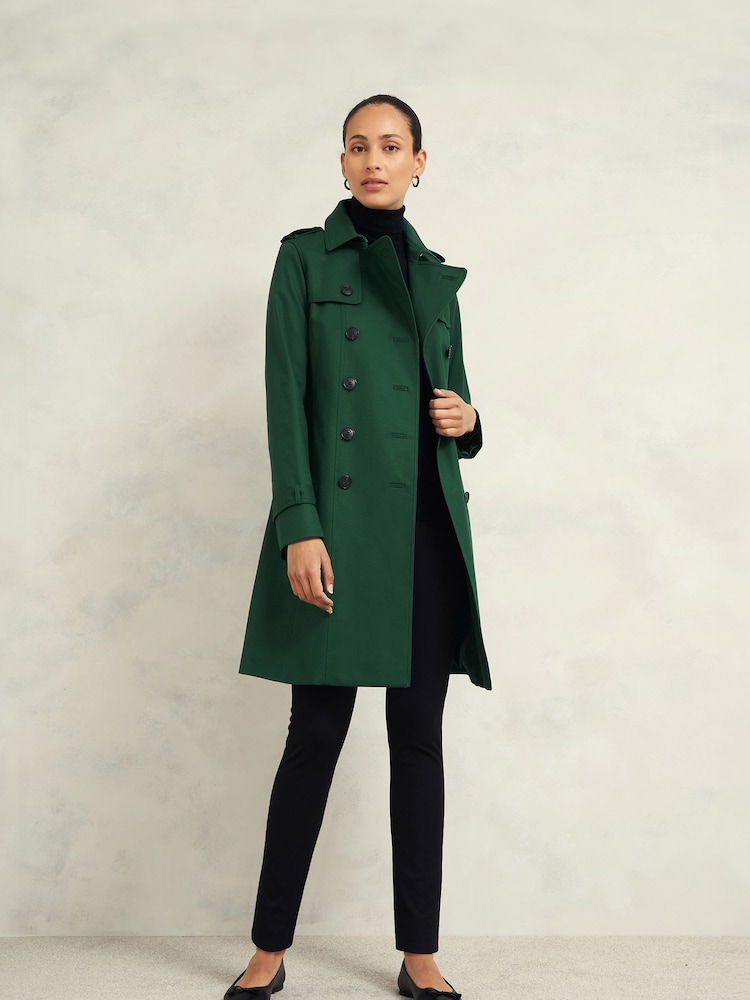 Hobbs Green Saskia Trench Jackets - Image 1 of 4 Hobbs Green Saskia Trench Jackets - Image 1 of 4