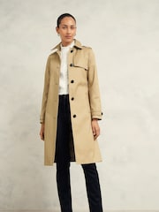 Hobbs Brown Petite Hallie Trench Jacket - Image 2 of 5