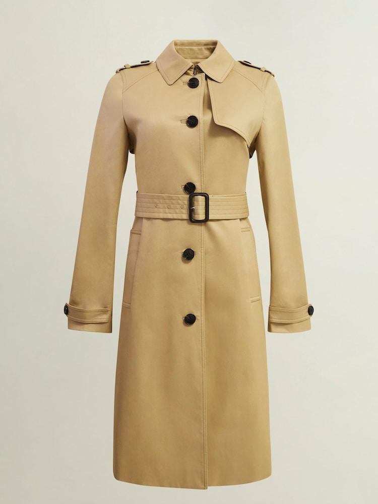 Hobbs Brown Petite Hallie Trench Jacket - Image 5 of 5