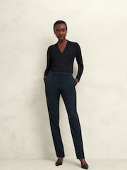 Hobbs Black Mel Satin Top - Image 1 of 4