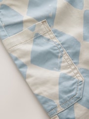 Blue/Lilac 100% Cotton T-Shirt and Trousers Set (3mths-7yrs) - Image 10 of 10
