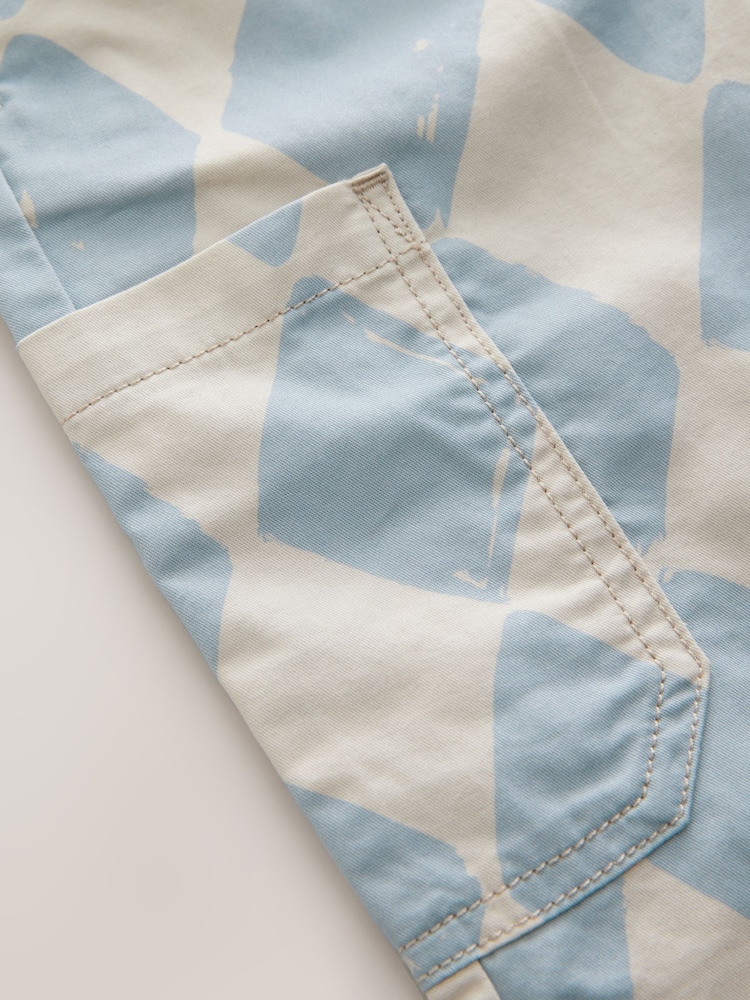 Blue/Lilac 100% Cotton T-Shirt and Trousers Set (3mths-7yrs) - Image 10 of 10