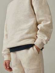 Reiss Avery Cotton-Blend Sweatshirt and Joggers Set - Imagen 3 de 6
