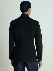 Reiss Navy Malpensa Atelier SIngle-Breasted Suit Jacket - Image 4 of 6