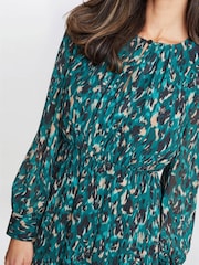 Gina Bacconi Green Jojo Modesty Dress - Image 4 of 8