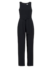 Gina Bacconi Dottie Wrap Effect Black Jumpsuit - Imagen 5 de 5