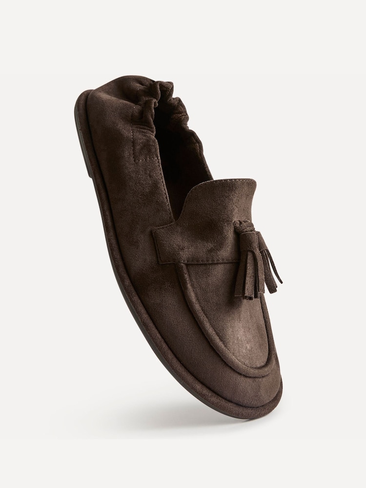Linzi Brown Porter Tassel Slip On Loafers - Image 5 of 5 Linzi Brown Porter Tassel Slip On Loafers - Image 5 of 5