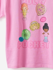 화이트 - Cotton On Polly Pocket 드롭숄더 반소매 티셔츠 - 4의 이미지 3