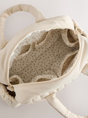 Cream Quilted Baby Changing Bag - Image 7 of 10