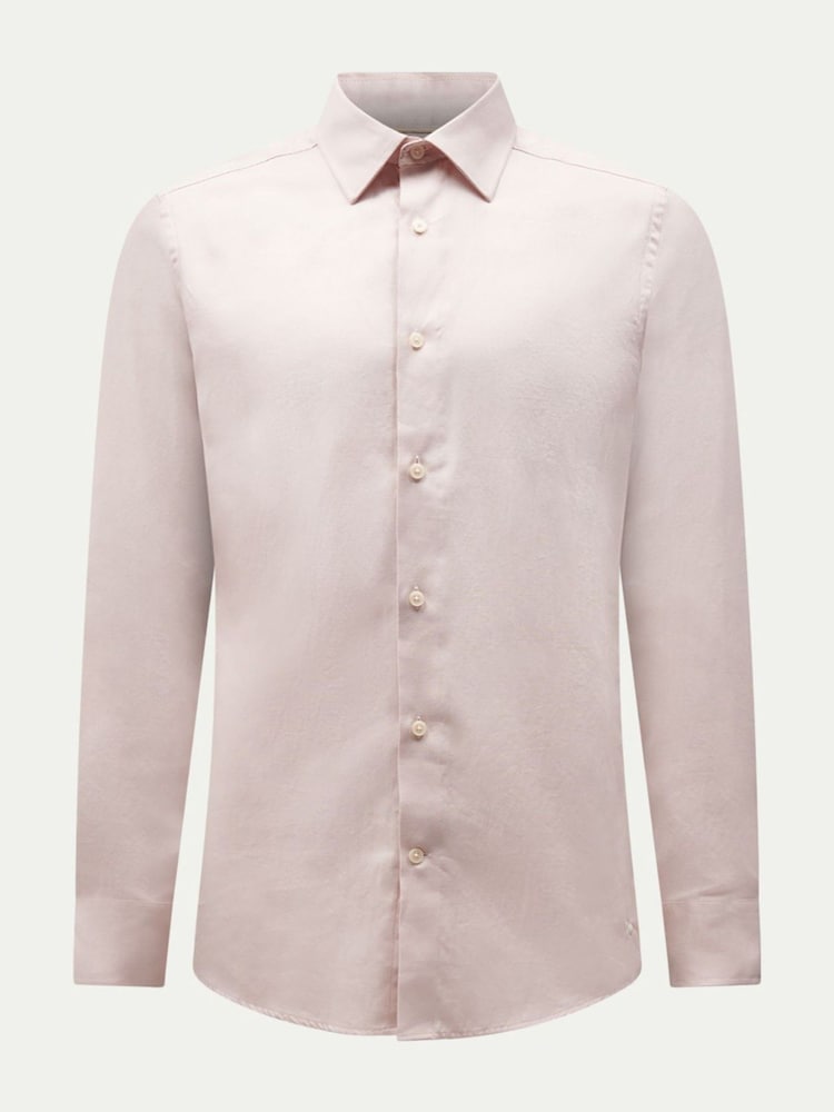 Peckham Rye Purple Fine Twill Shirt - Image 1 of 5 Peckham Rye Purple Fine Twill Shirt - Image 1 of 5