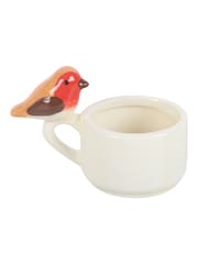 Something Different Brown Robin Ceramic Tealight Holder - Image 2 of 3