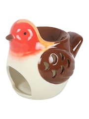 Something Different Brown Robin Shaped Ceramic Oil Burner - Image 2 of 5