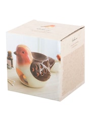 Something Different Brown Robin Shaped Ceramic Oil Burner - Image 5 of 5