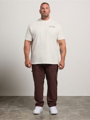 BadRhino Big & Tall White Peaky Blinders Whiskey T-Shirt - Image 2 of 7
