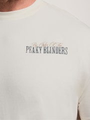 BadRhino Big & Tall White Peaky Blinders Whiskey T-Shirt - Image 5 of 7