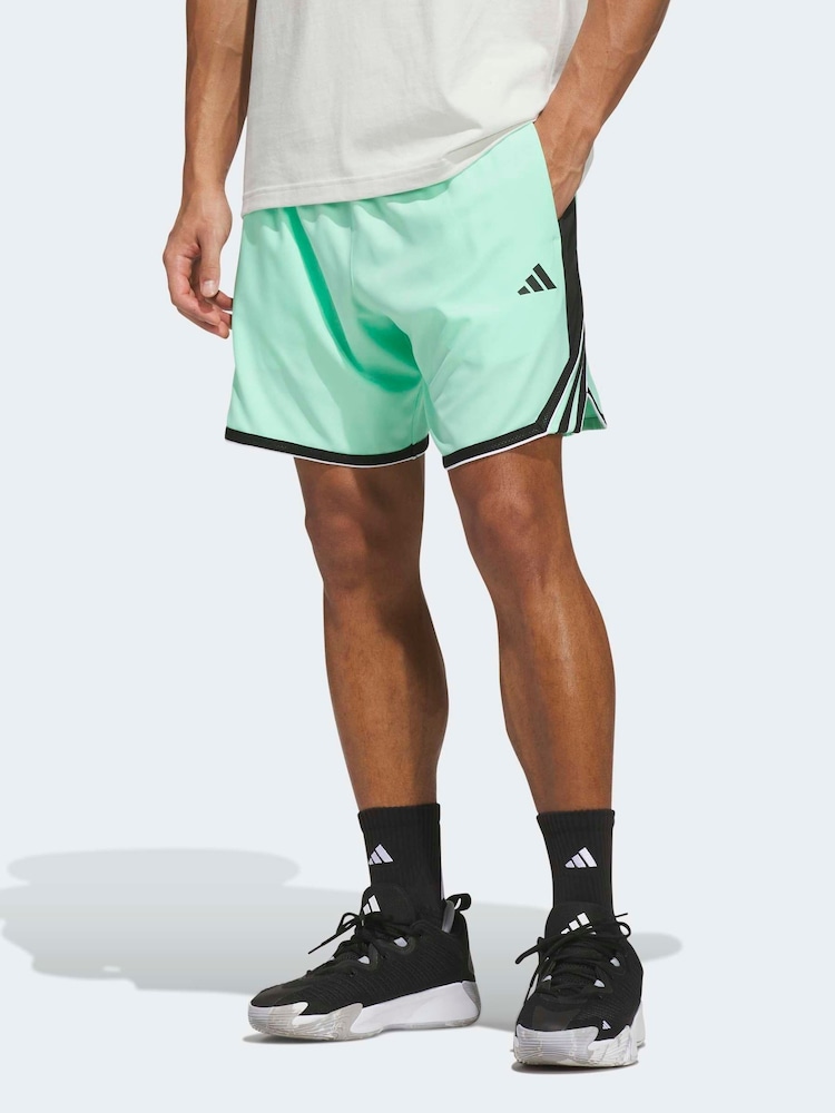 adidas Green Crazy Lite Shorts - Image 1 of 6 adidas Green Crazy Lite Shorts - Image 1 of 6