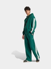 adidas Green Kit 3-Stripes Wide Joggers - Image 3 of 6