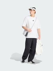 adidas White Z.N.E. Loose Fit T-Shirt - Image 1 of 5