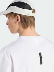 adidas White Z.N.E. Loose Fit T-Shirt - Image 4 of 5