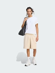 adidas White Kit Small Logo T-Shirt - Image 1 of 5