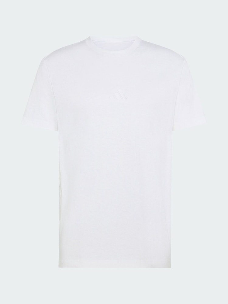 adidas White Kit Small Logo T-Shirt - Image 5 of 5 adidas White Kit Small Logo T-Shirt - Image 5 of 5
