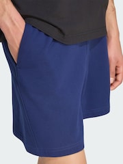 adidas Blue Kit Small Logo Shorts - Image 3 of 5