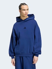 adidas Blue Kit Small Logo Hoodie - Image 1 of 6