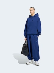 adidas Blue Kit Small Logo Hoodie - Image 3 of 6