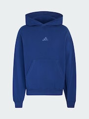 adidas Blue Kit Small Logo Hoodie - Image 6 of 6