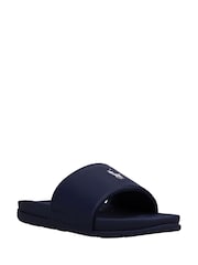 Polo Ralph Lauren Navy Kids Fairview Sliders - Image 3 of 10